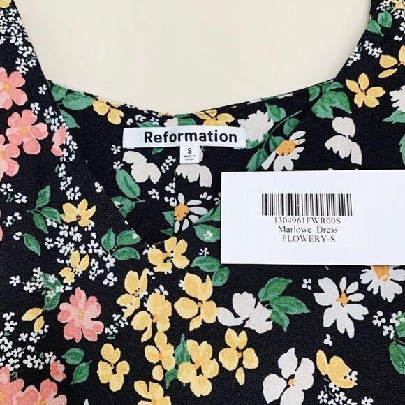 REFORMATION Marlowe dress in Flowery - Picture 5 of 13